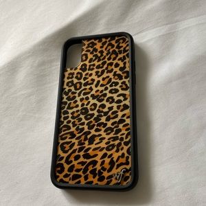 Leopard WildFlower iPhone X/Xs Case